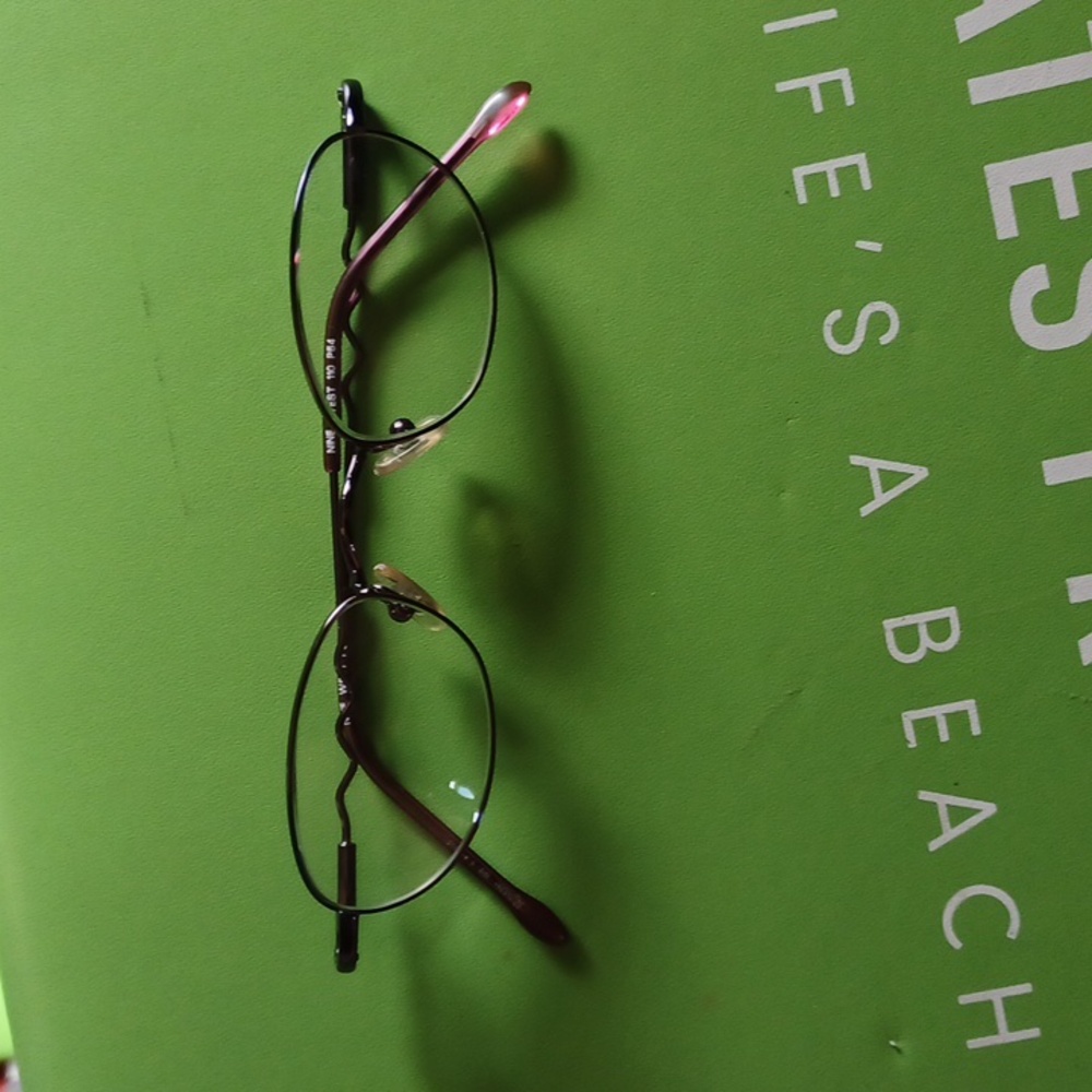 Ninewest vintage designer purple prescription glasses